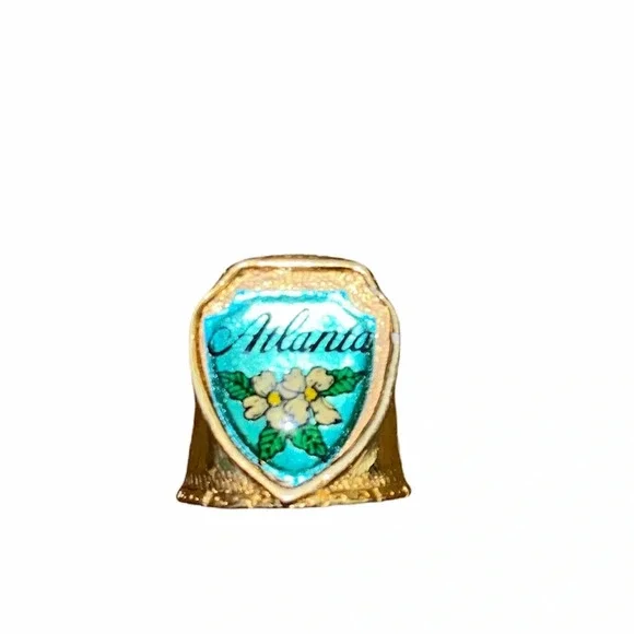 Atlanta gold thimble - Picture 1 of 2